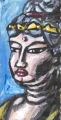 2京都 宝菩提院願徳寺の国宝の美仏如意輪観世音菩薩半跏像