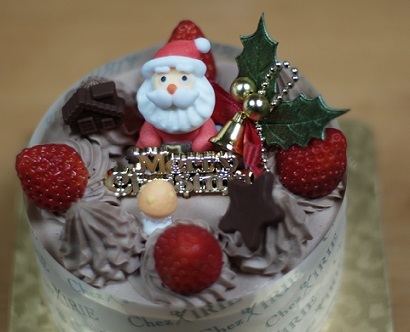 クリスマスケーキ生チョコ