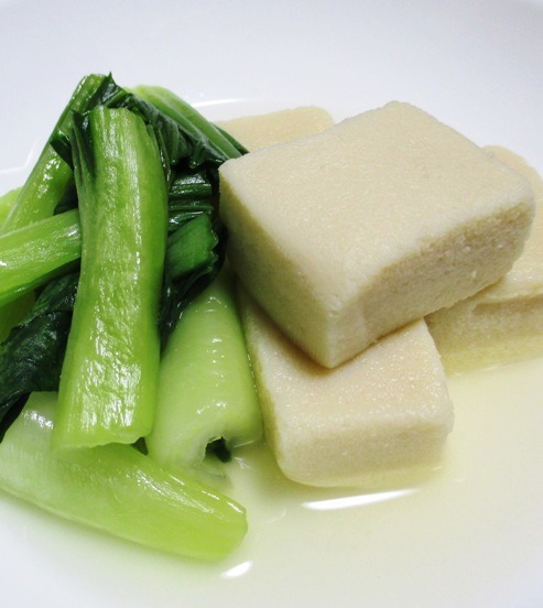 高野豆腐青梗菜　B