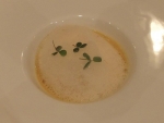 蟹のポタージュスープ