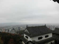松山城天守からの眺望
