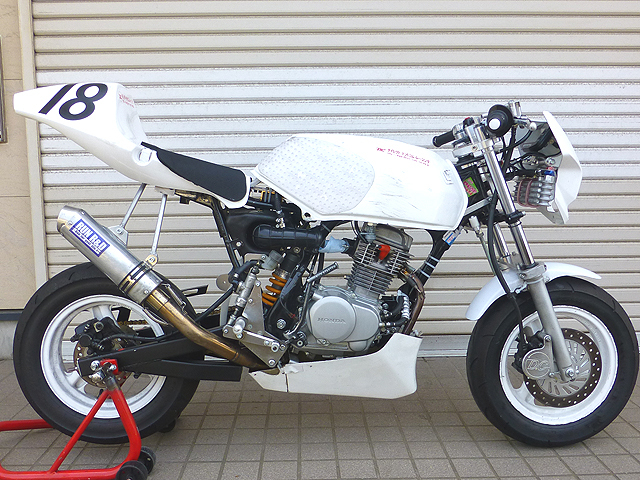 （正規品）田中商会 エイプ100 エイプタイプフレーム カラー：レッド Sea Tac バイク