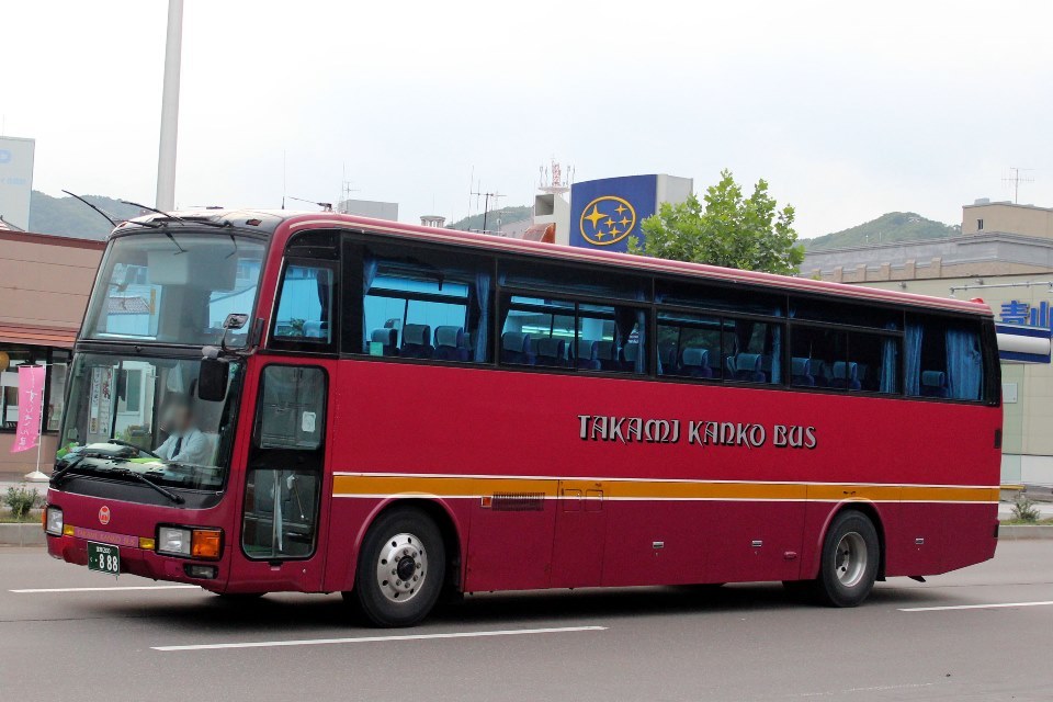 タカミ観光バス く888