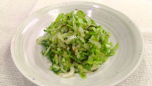 白菜と塩コンブのナムル