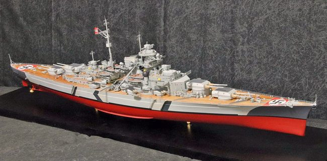 HIGH-GEARedの模型と趣味の日常 1/200戦艦『ビスマルク』