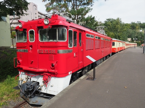 ED75 501 電気機関車【小樽市総合博物館】