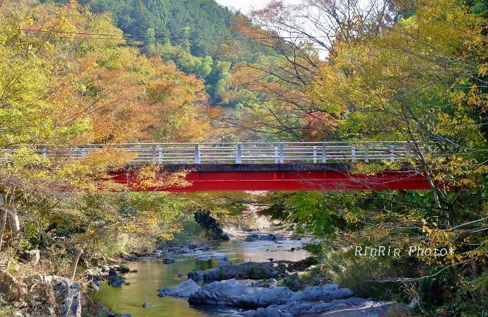 2017年11月横手渓谷の諏訪橋
