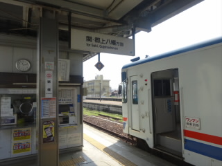 長良川鉄道美濃太田駅