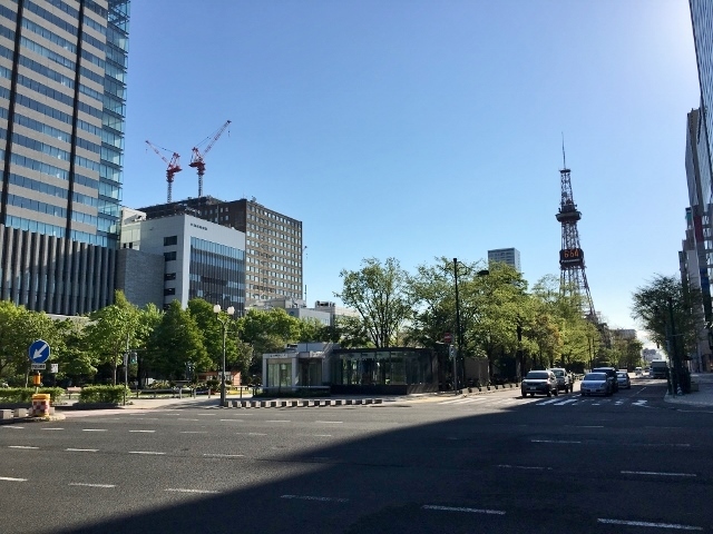 札幌散歩　大通公園　東