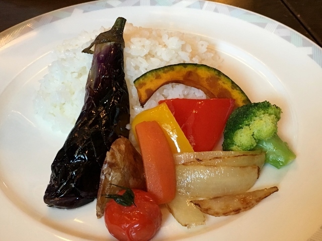 銀座ライオン　旭川店　野菜カレーコース　ご飯