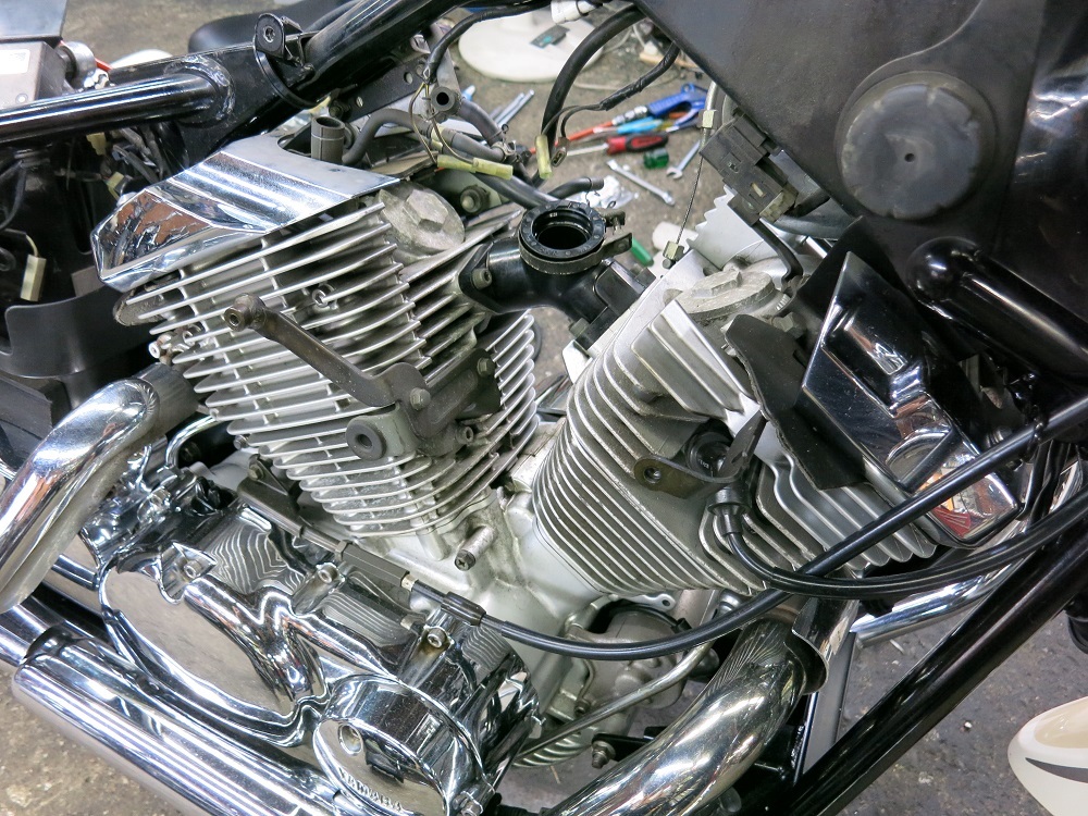 ドラッグスター250　納車整備