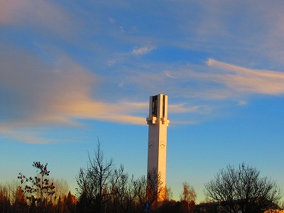 晴れの時計塔