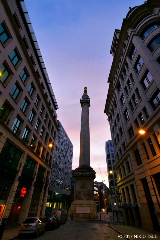 絶景探しの旅 - 0439 4日間街が燃え続けた ロンドン大火記念塔　（シティ/英国 ロンドン）